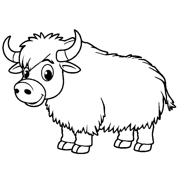 Arctic Animal coloring page