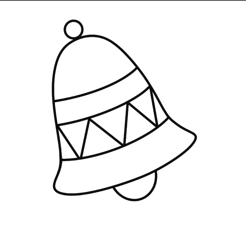 Christmas Ornament coloring page