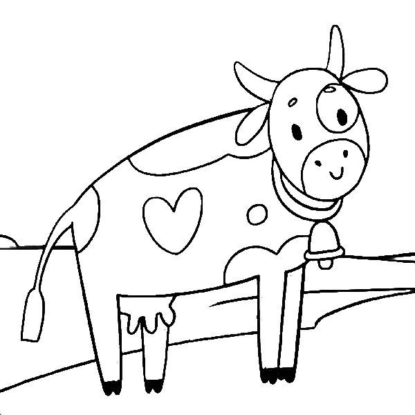 Farm Animal coloring page