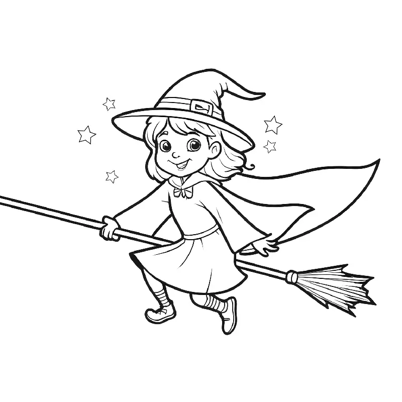 Free Halloween coloring page