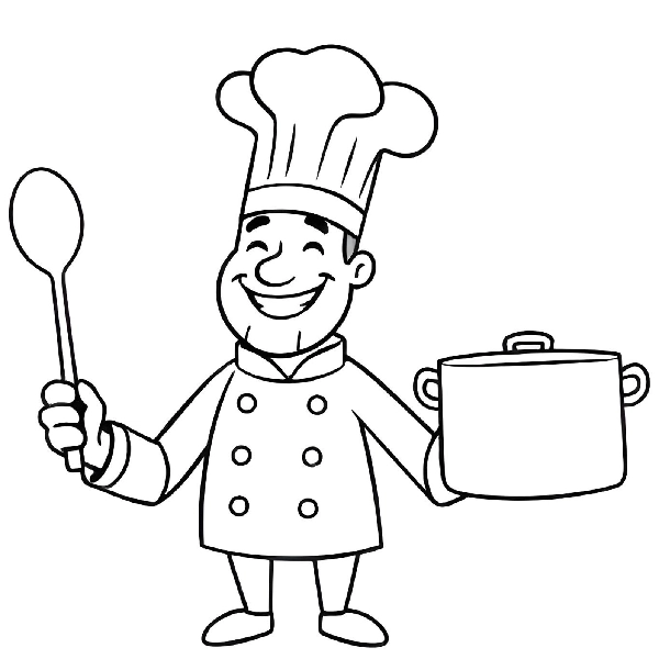 Job coloring page