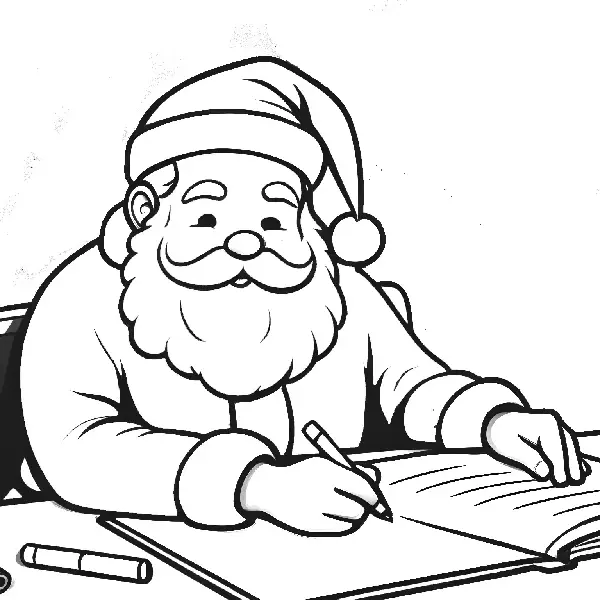 Santa Claus coloring page